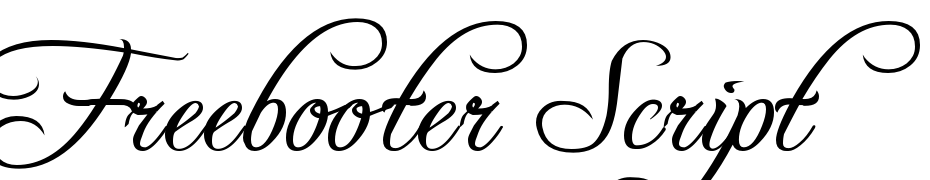 Freebooter Script Font Download Free